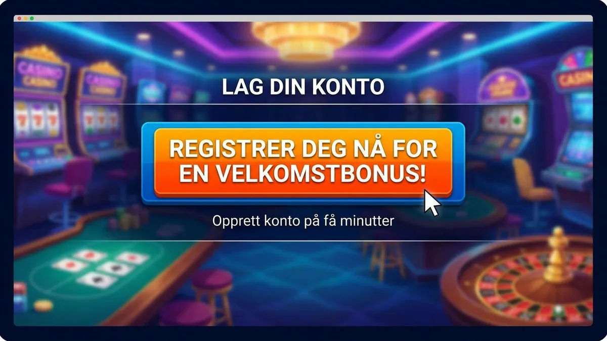 Registrer deg med bonus